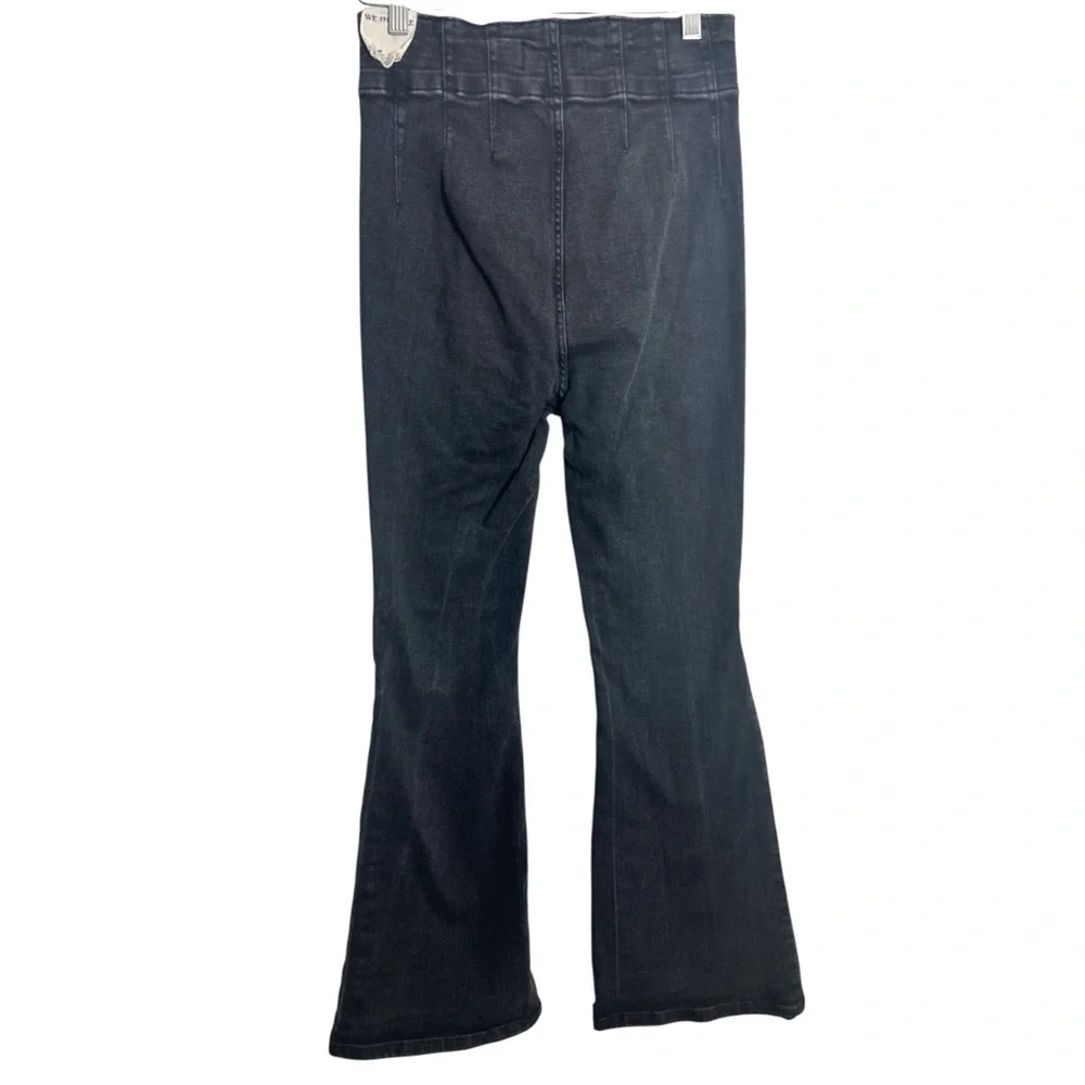 We The Free Jayde Flare Pants in Onyx Size 30